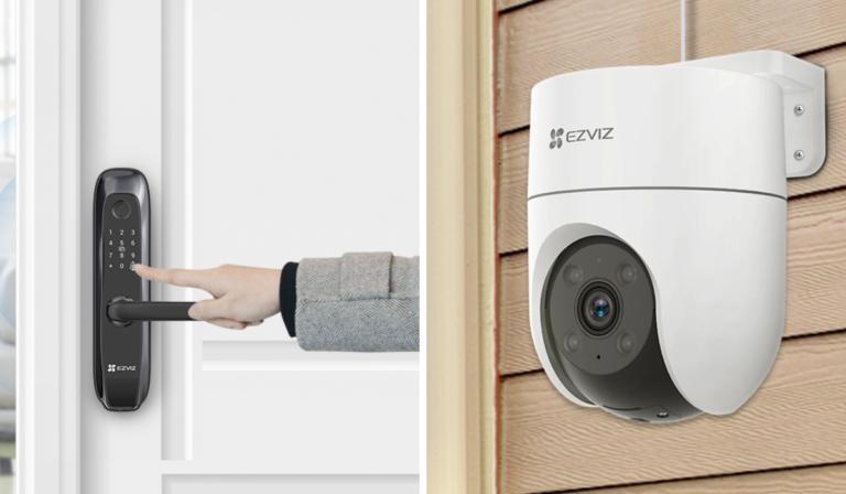 Smart Lock EZVIZ L2S & Kamera Wi-Fi Outdoor EZVIZ H8c