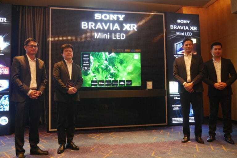 Pelunbcuran TV Sony Bravia XR series