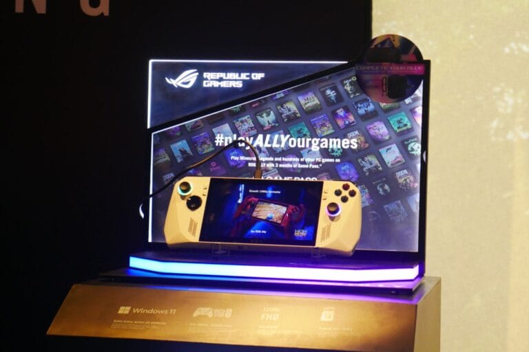 ROG Ally dengan kemampuan bermain game windows bisa dipesan mulai tanggal 27 juni