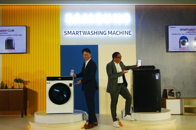 Mesin Cuci Samsung kini hadir dengan fitur AI & Alikasi