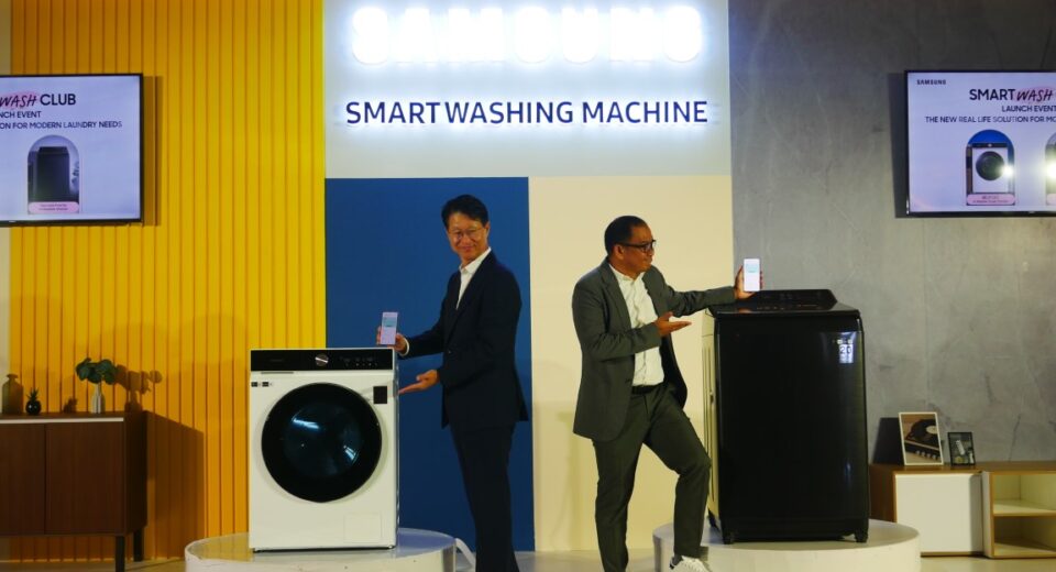 Mesin Cuci Samsung kini hadir dengan fitur AI & Alikasi
