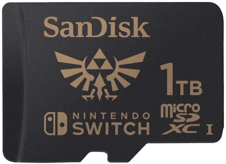 MicroSD SanDisk tema Hyrule