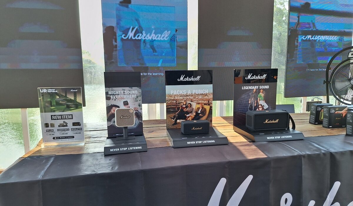 3 speaker baru marshall