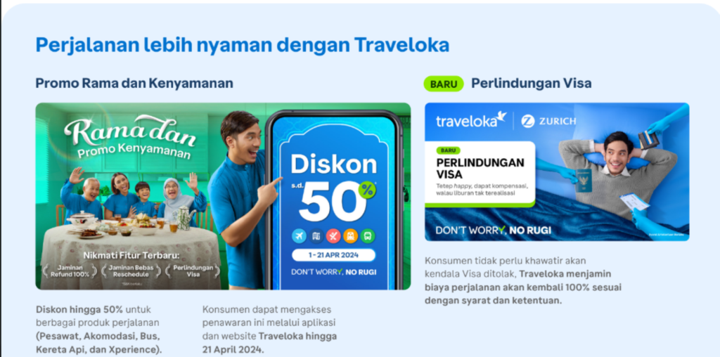 Traveloka mencatatkan tren mudik 2024 yang meningkat cukup signifikan dengan angak pencarian di website yang mengalami peningkatan