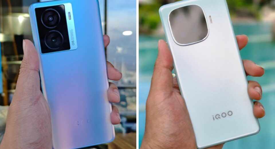 IQOO Z7 (kiri) dan IQOO Z9 (kanan)