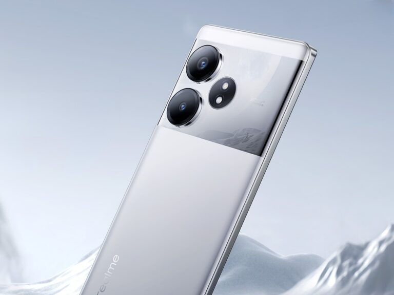 Smartphone Realme GT neo6 serieswarna silver