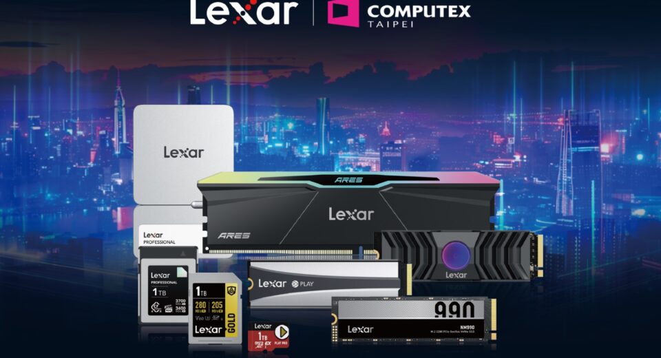 Lexar memperkenalkan beberapa produk memory terbaru di ajang Computex 2024
