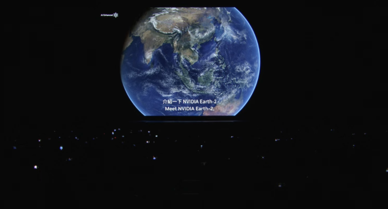 bentuk bumi dalam ai yang dibuat oleh nvodoa earth 2