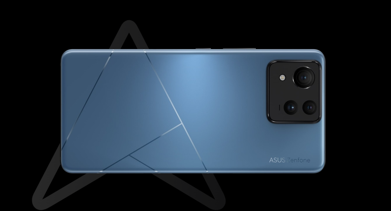 perangkat smartphone asus zenfone 11 ultra dengan latar hitam