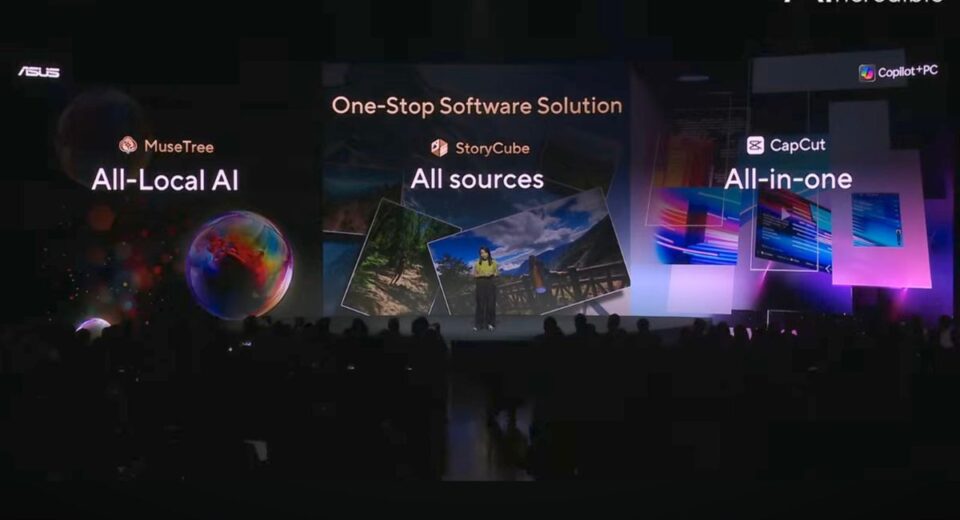 ASUS memperkenalkan 2 sotware terbaru, MuseTree dan Cubestory untuk mendukung pekerja konten visual