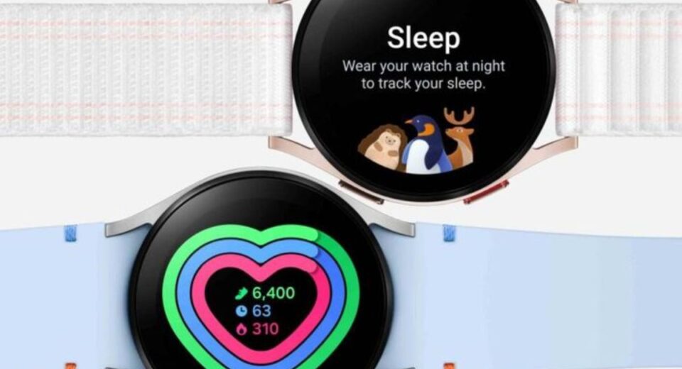 2 buah jam pintar samsung