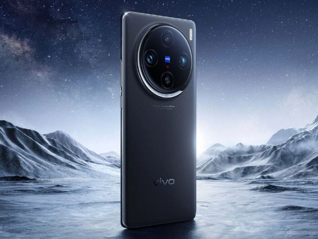 foto perangkat smartphone vivo X100 series