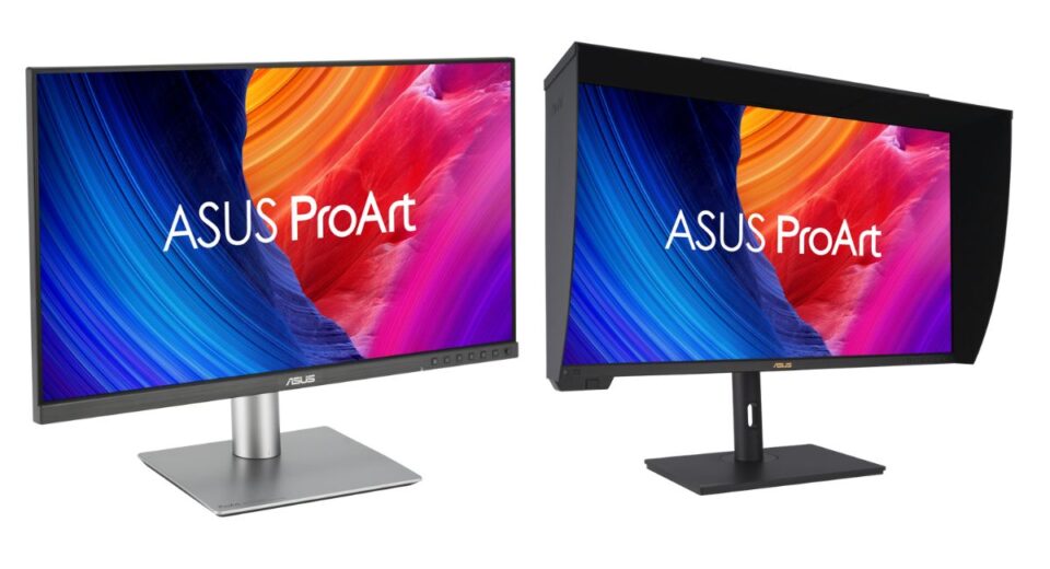 2 monitor asus pro art