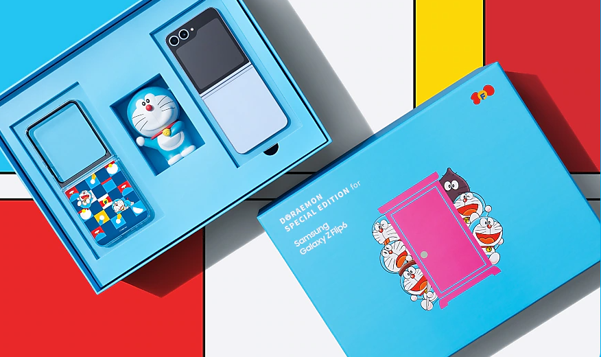 smarpthone samsung dengan tema doraemon