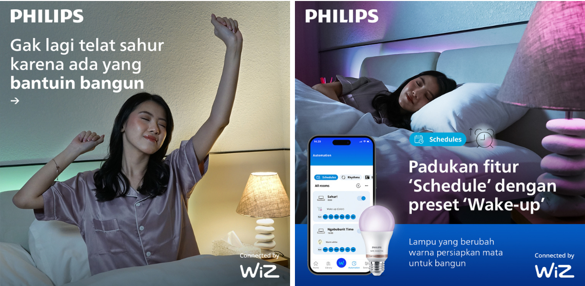 Philips Smart LED Punya Fitur Alarm Cahaya untuk Bangunkan Sahur