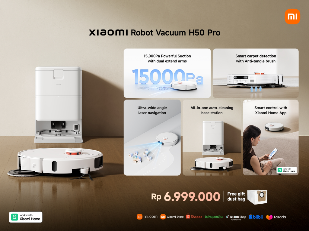 Xiaomi Robot Vacuum H50 Pro