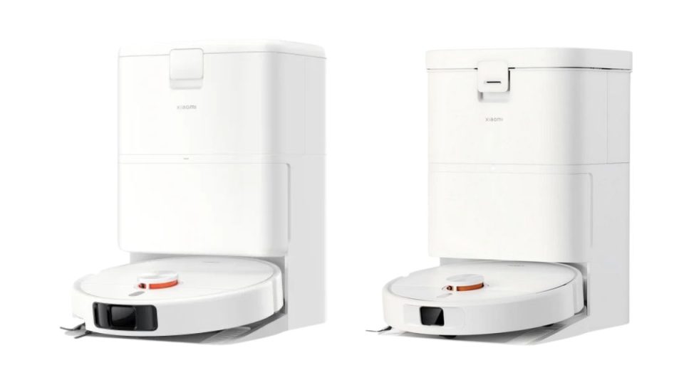 beda Xiaomi Robot Vacuum H50 Pro (kiri) H50 (kanan)