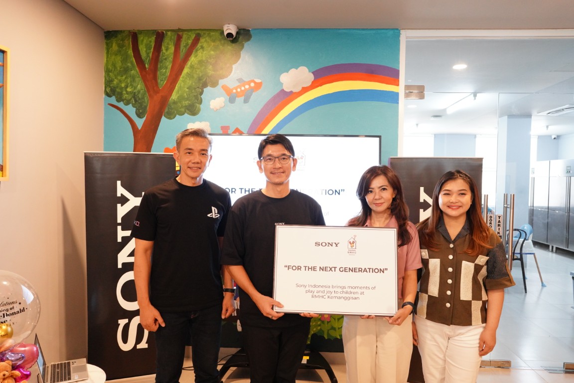 Sony Hadirkan PS5 & TV BRAVIA di Rumah Singgah RMHC Kemanggisan
