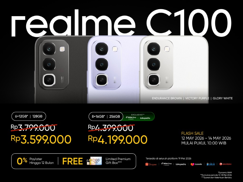 Harga realme C100