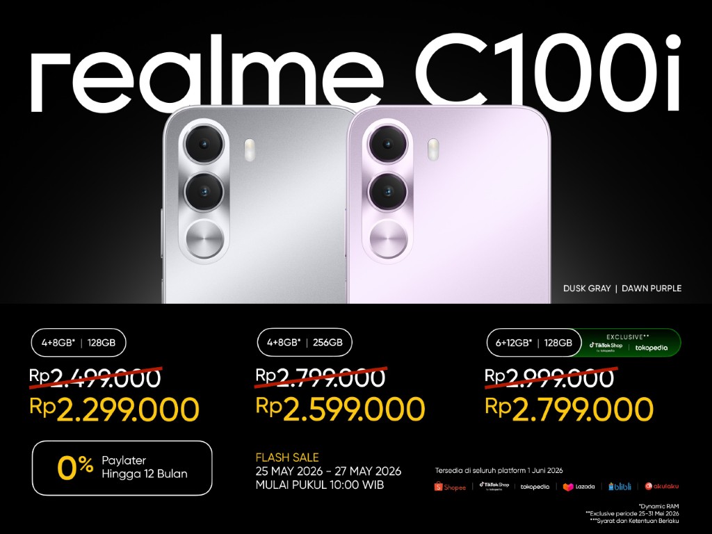 Harga realme C100i