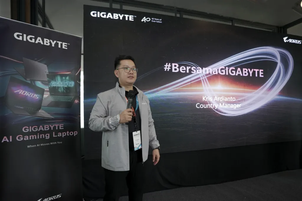 Country Manager GIGABYTE, Kris Ardianto