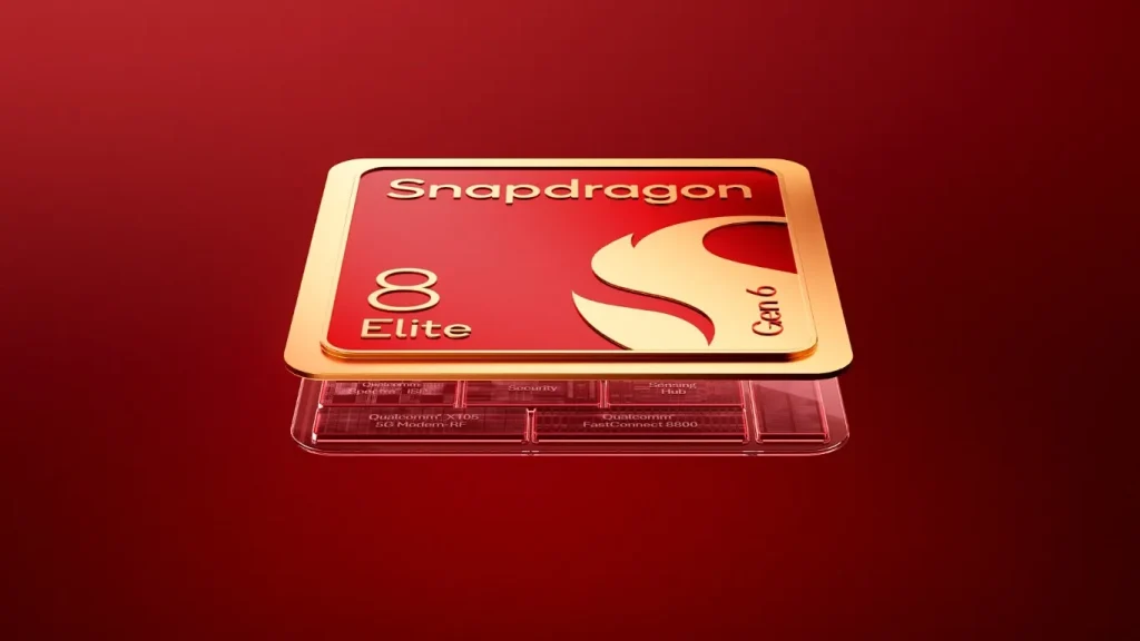Logo badge Snapdragon 8 Elite Gen 6